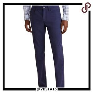 Vineyard Vines On-The Go Navy Athleisure Performance Pants in Size 40W x 38L